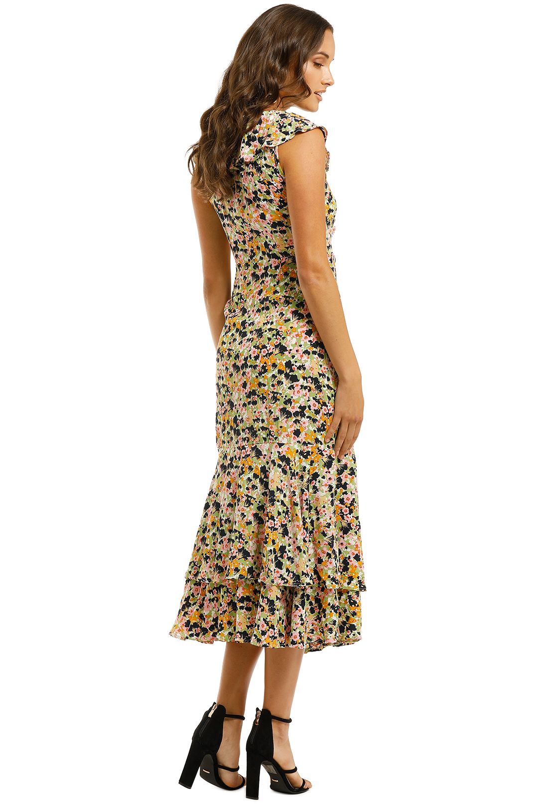 Armona Dress in Floral Light by Rue Stiic for Rent