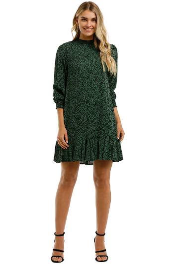 knee length dresses for ladies Rue Crochet Midi Dress in Purple – Elliatt main image 0