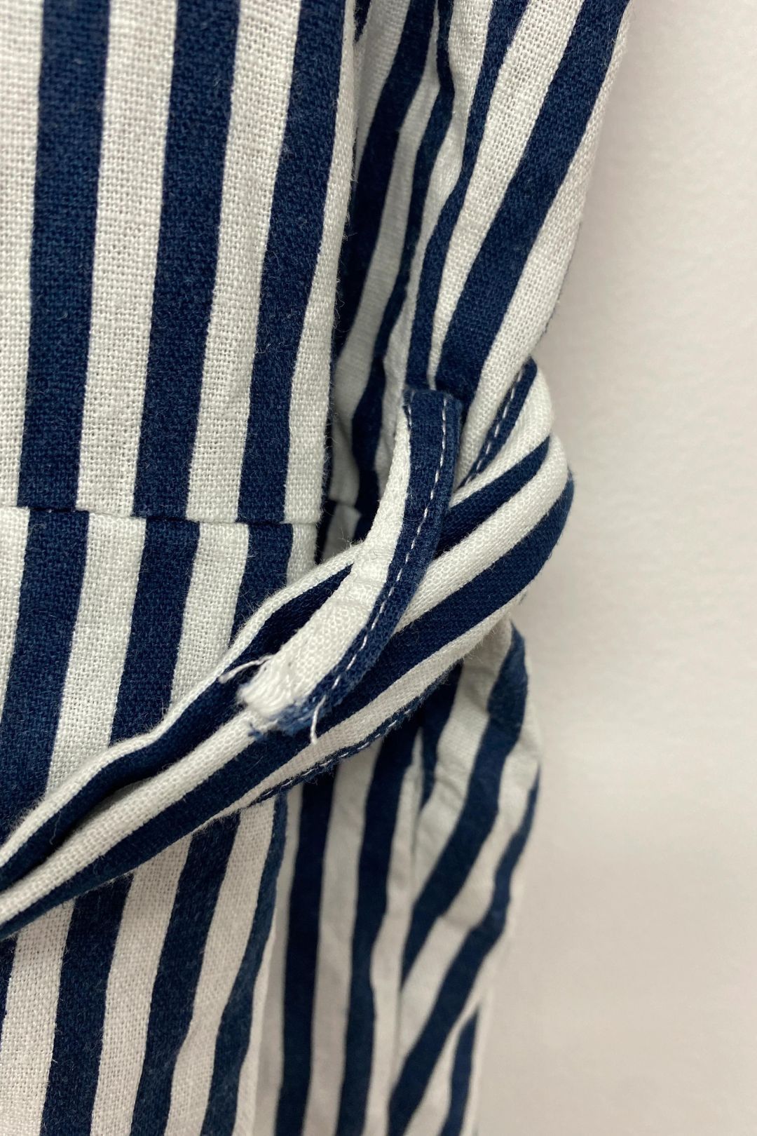 Black and White Stripe Playsuit
