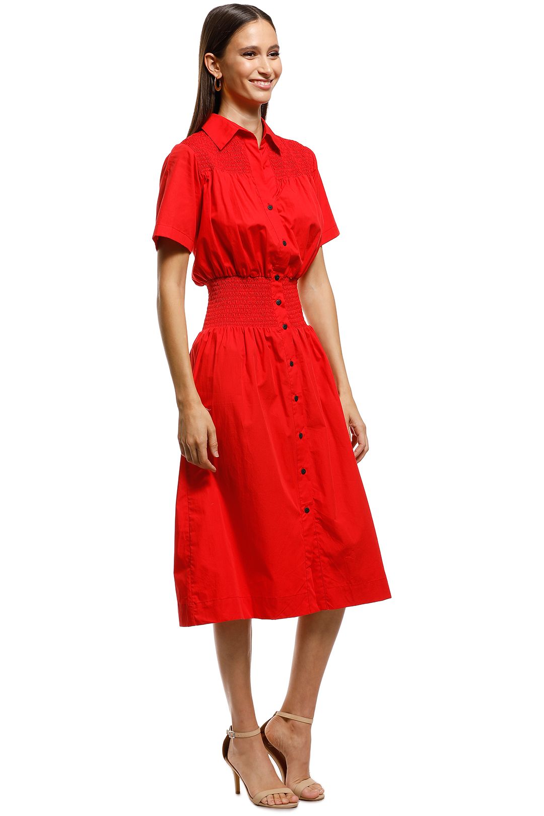 S/W/F - Trick Dress - Cherry - Side
