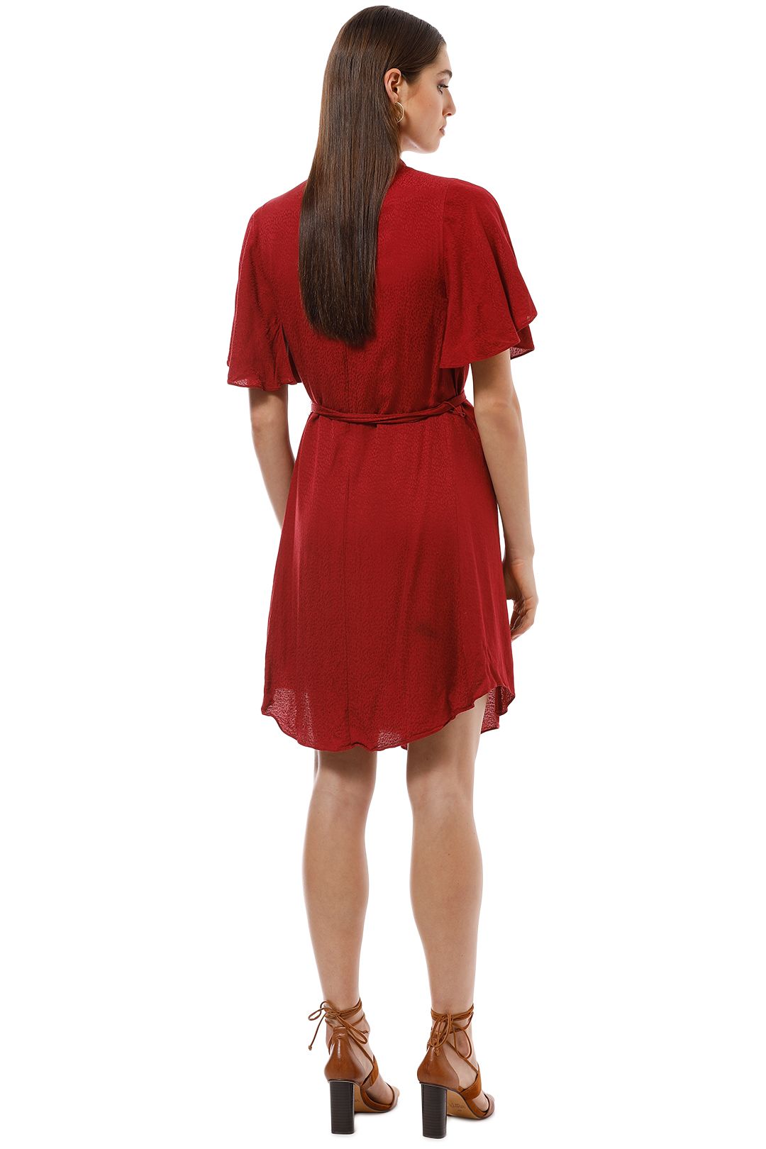Saba - Meadow Dress - Red - Back