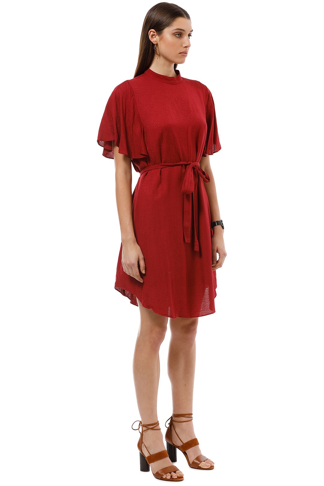 Saba - Meadow Dress - Red - Side