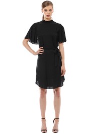 Saba - Meadows Dress - Black - Front