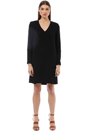 Saba - Zinnia Dress - Black - Front