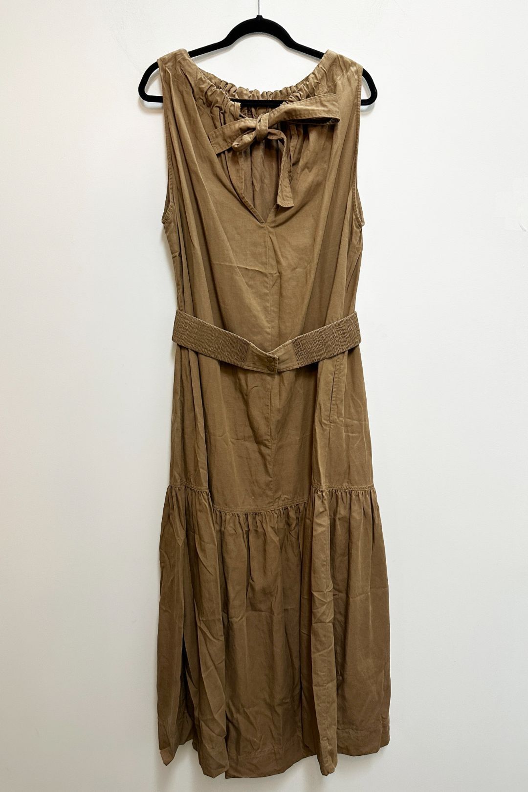 Saba Eden Lightweight Maxi Dress in Brown
