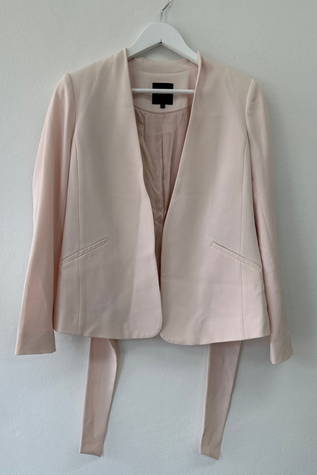 Saba - Pink Collarless Blazer