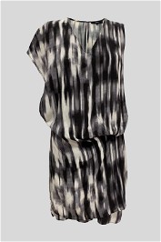 Saba - Print Abstract Mini Dress 