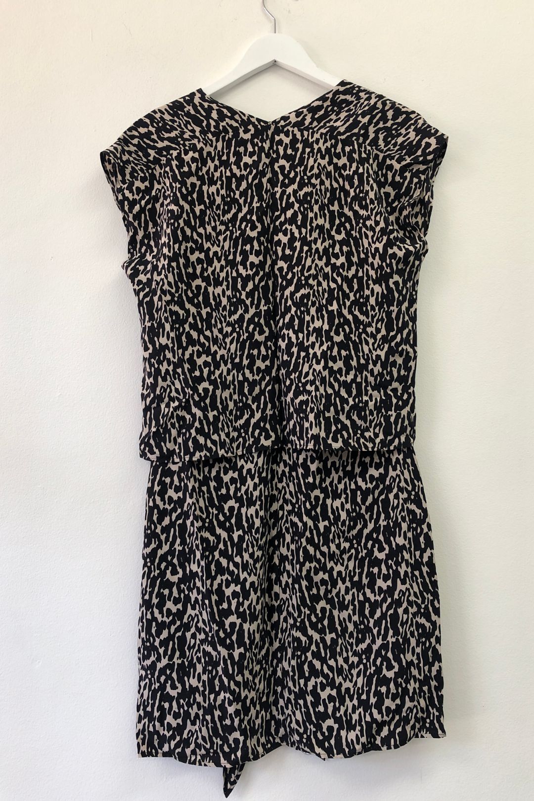 Saba - Silk Shift Print Mini Dress