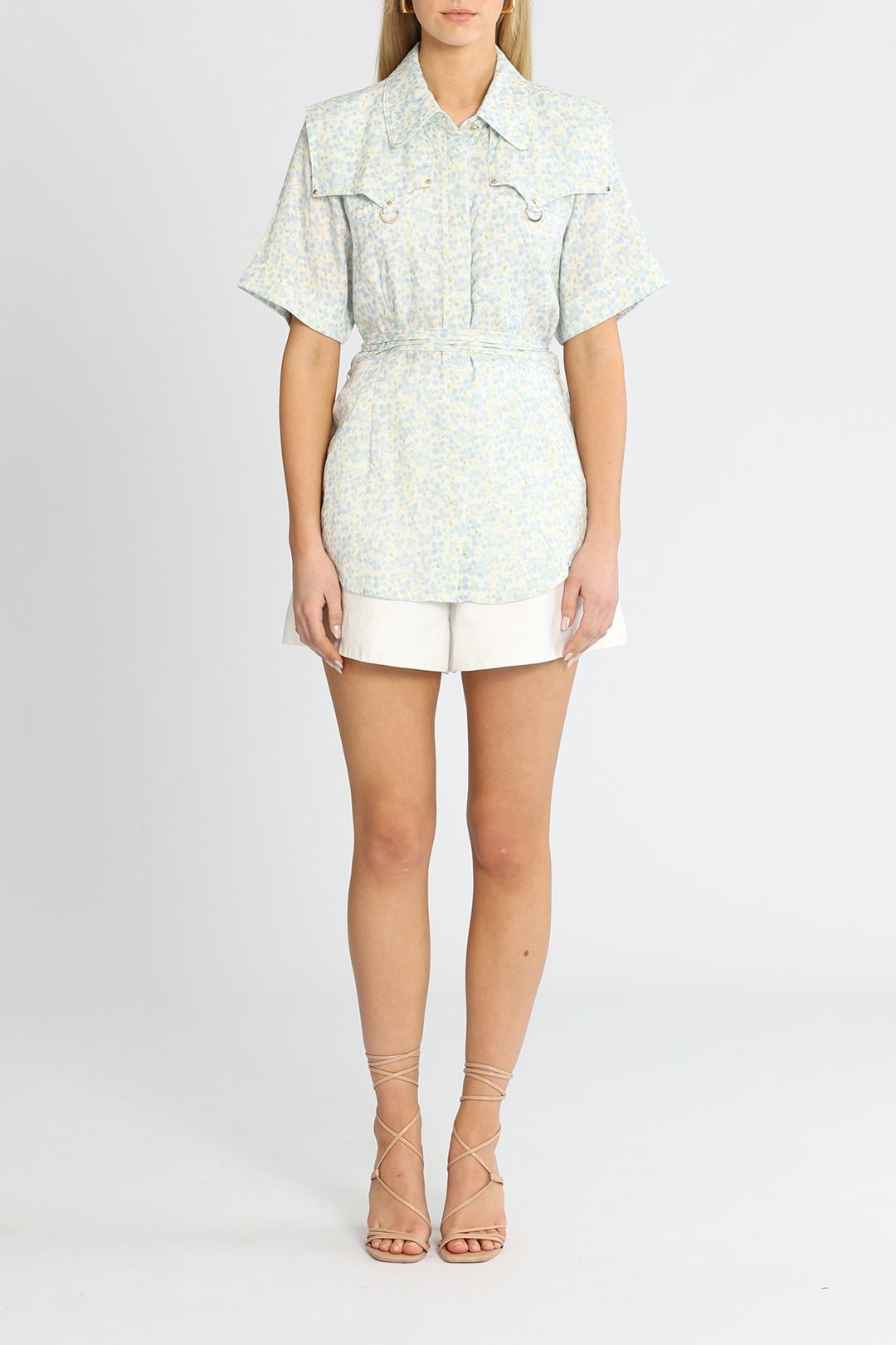 Saint Armont Rve Open Back Shirt