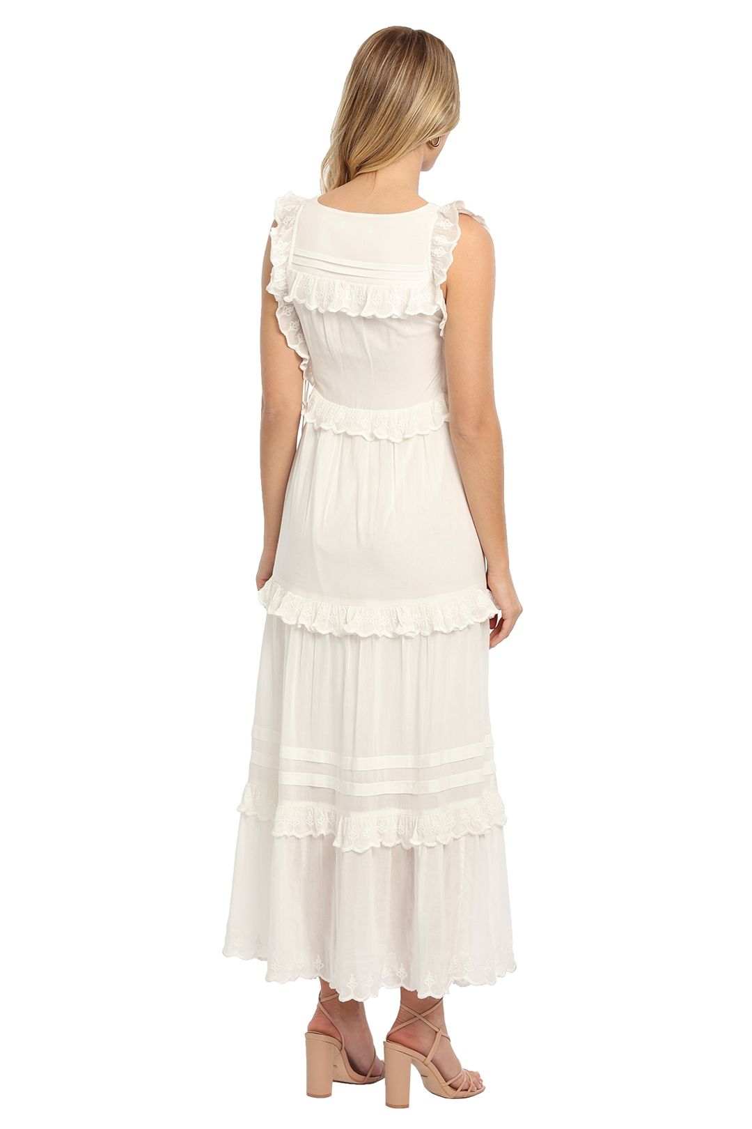 Saint Armont Soleil Midi Dress Seeveless