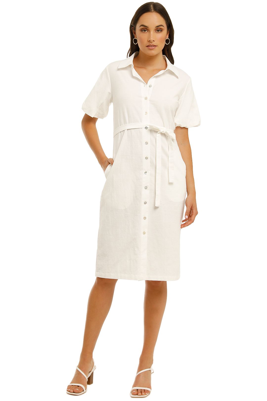 Saints-the-Label-Brunswick-Dress-White-Front