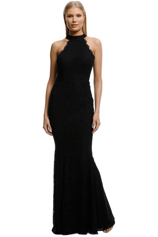 Carmen Gown in Black by Samantha Rose for Hire | GlamCorner