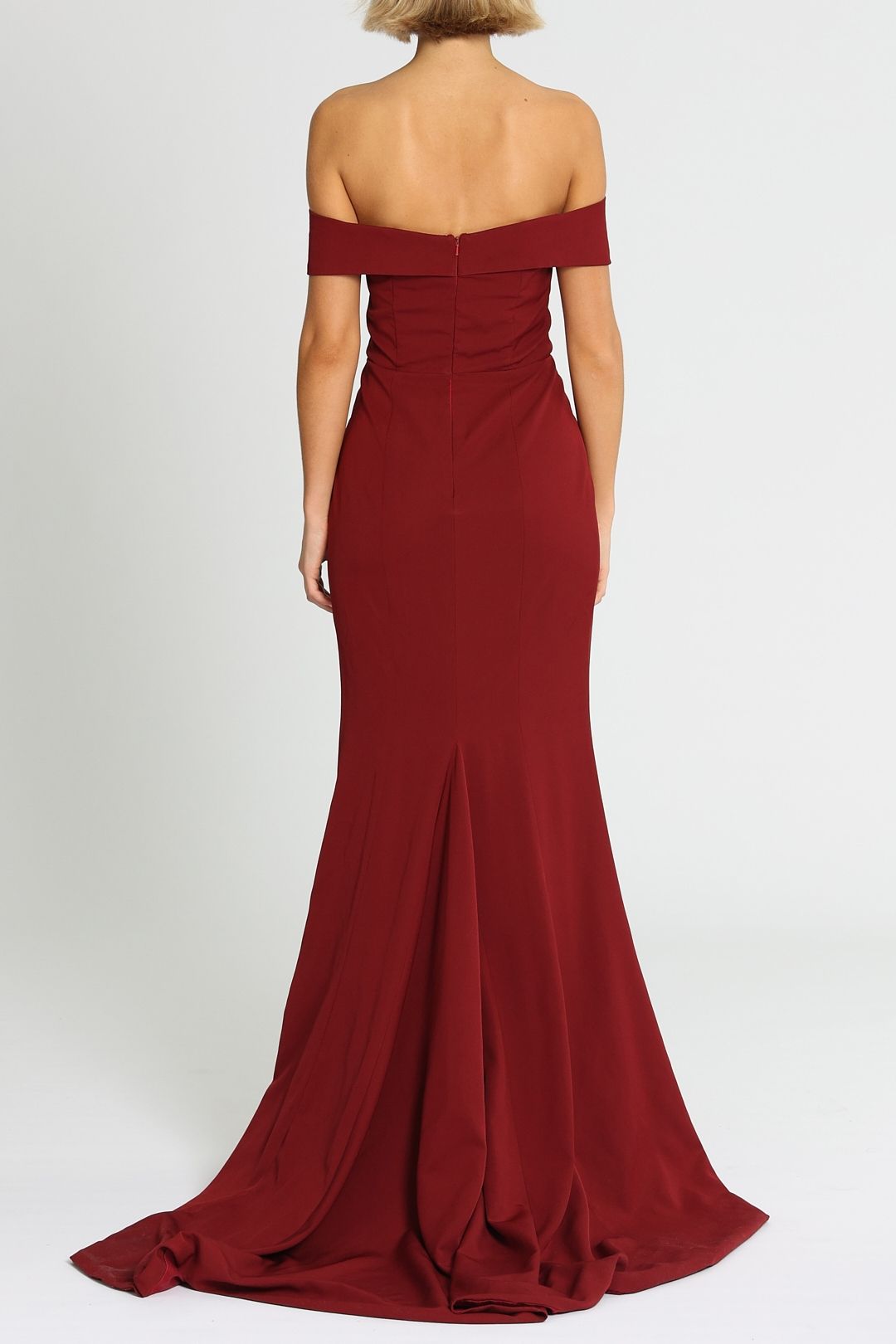 Gia off shoulder gown sale