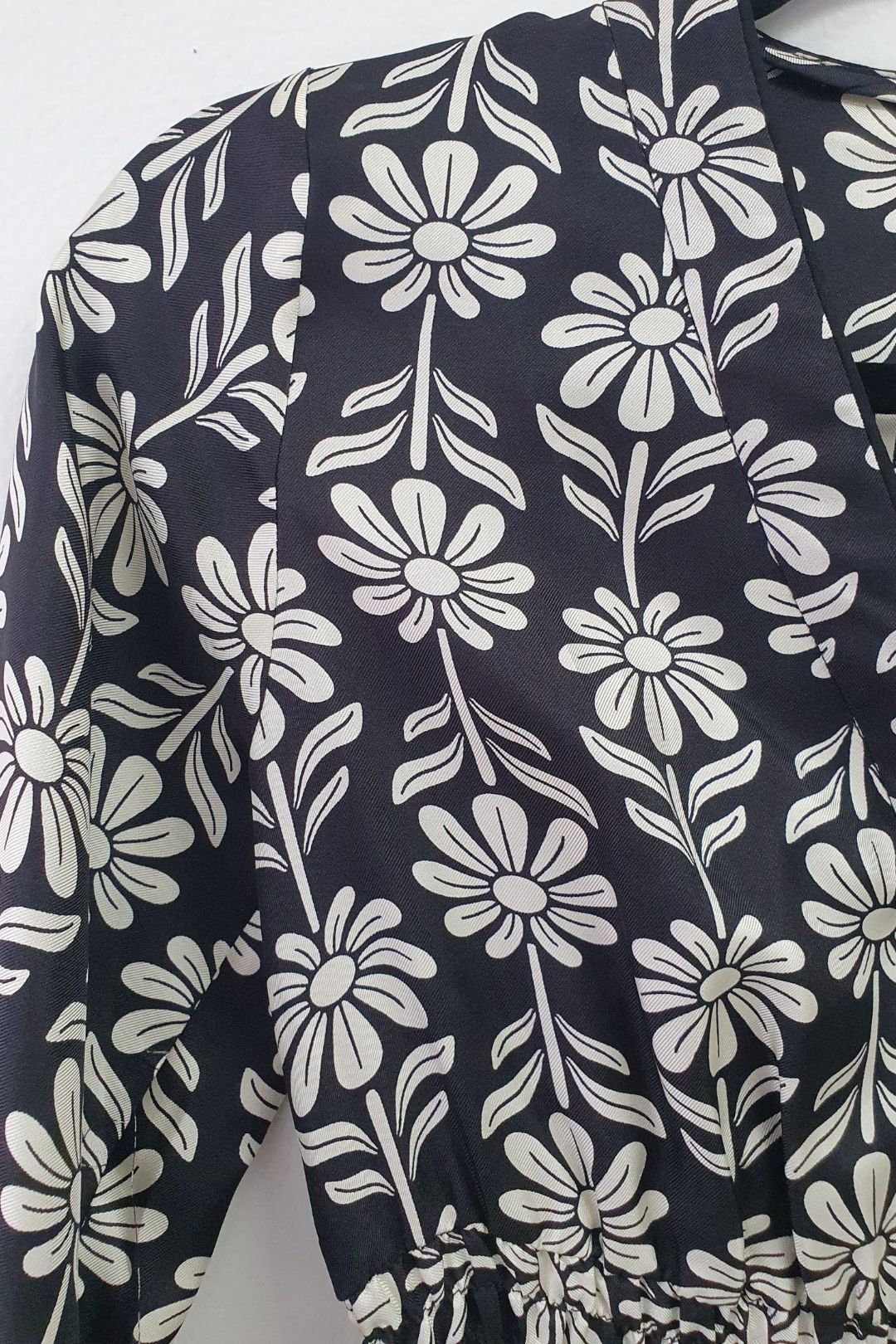 Sandro black and white dress deals