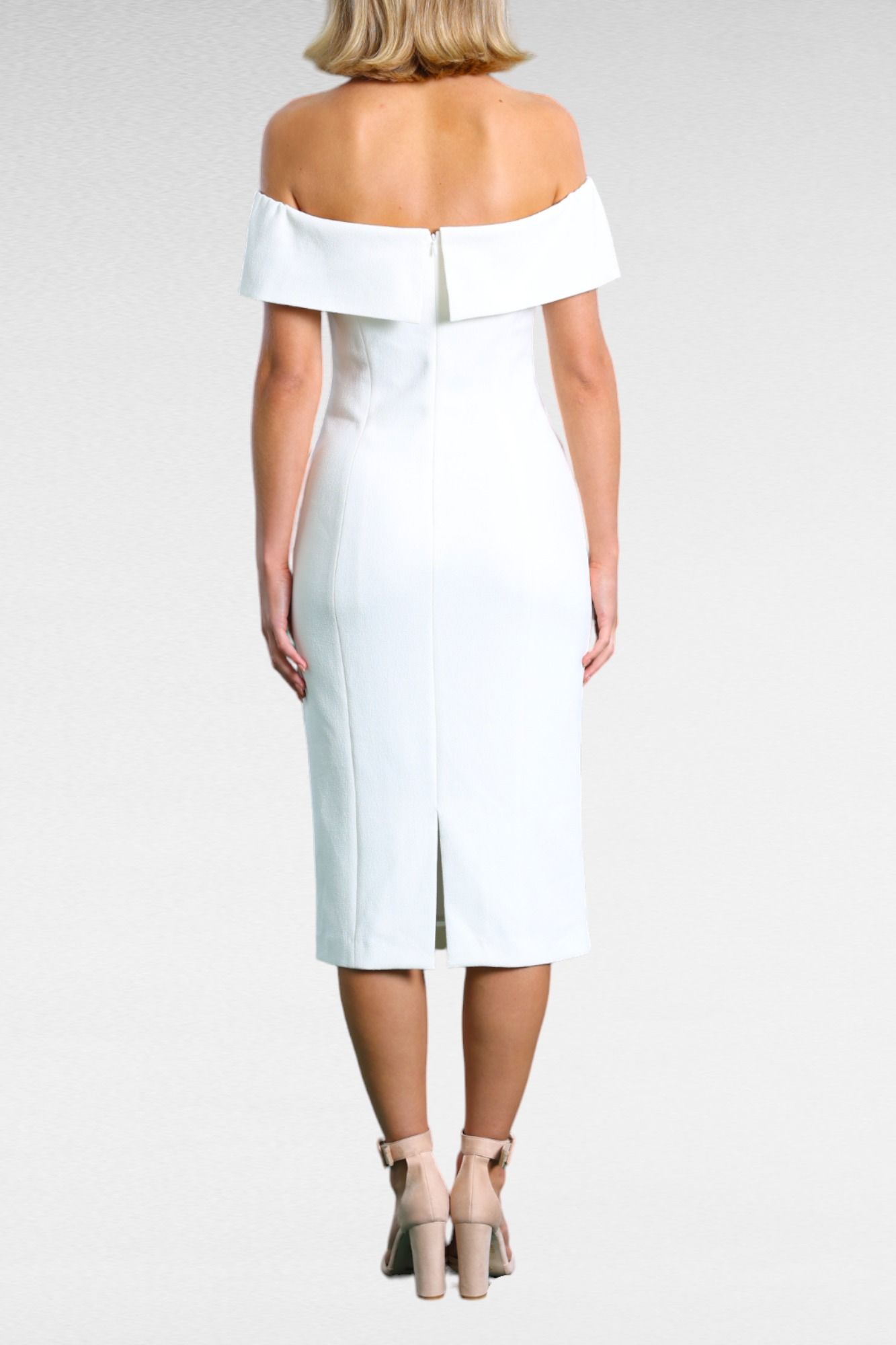 Missguided white off shoulder dress clearance