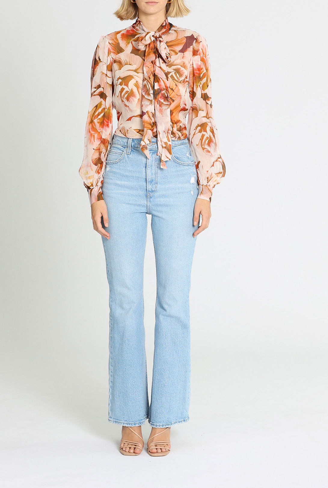 Sass and Bide - Tonal Floral Shirt