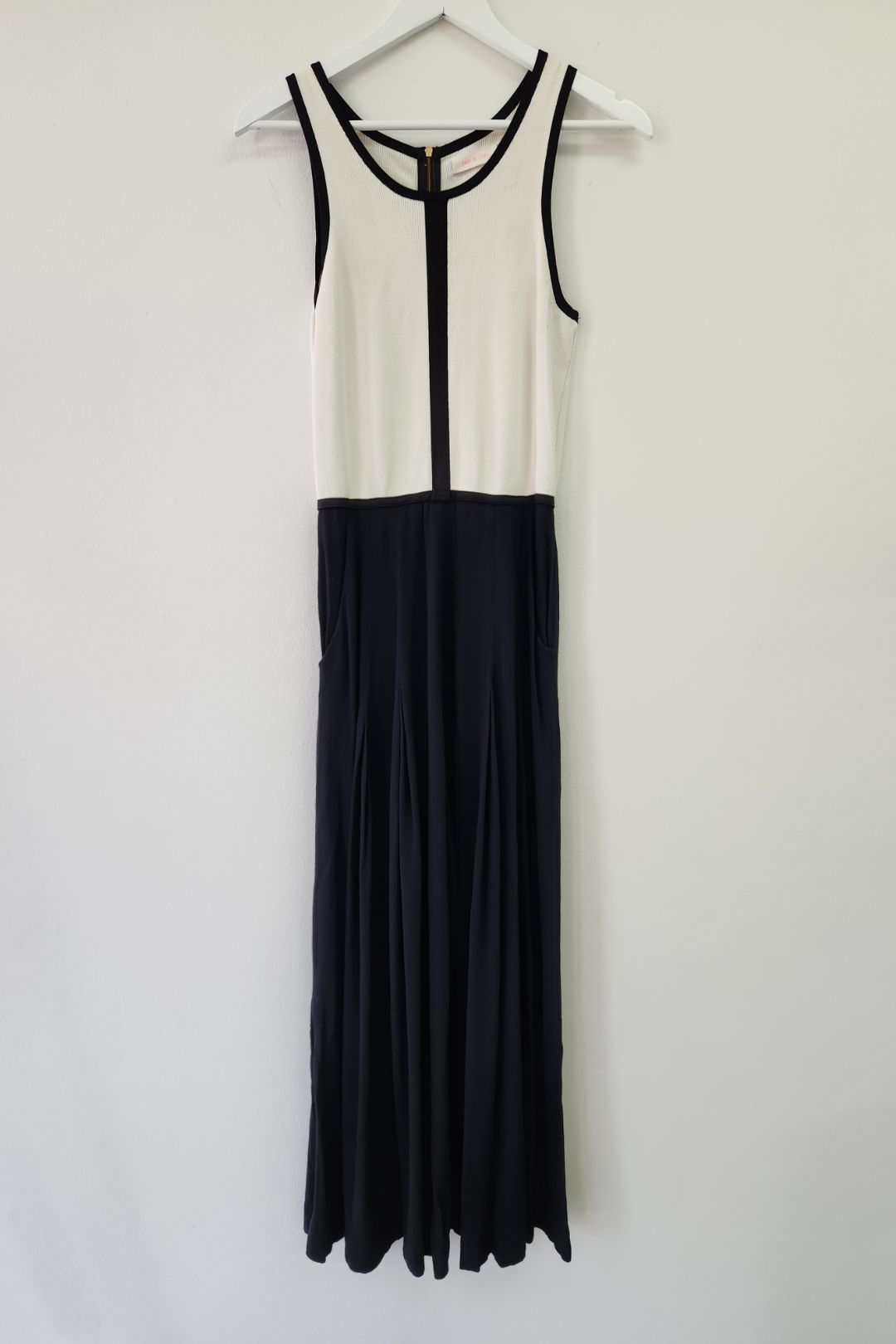 Sass and Bide - Black & White Sleeveless Jumpsuit