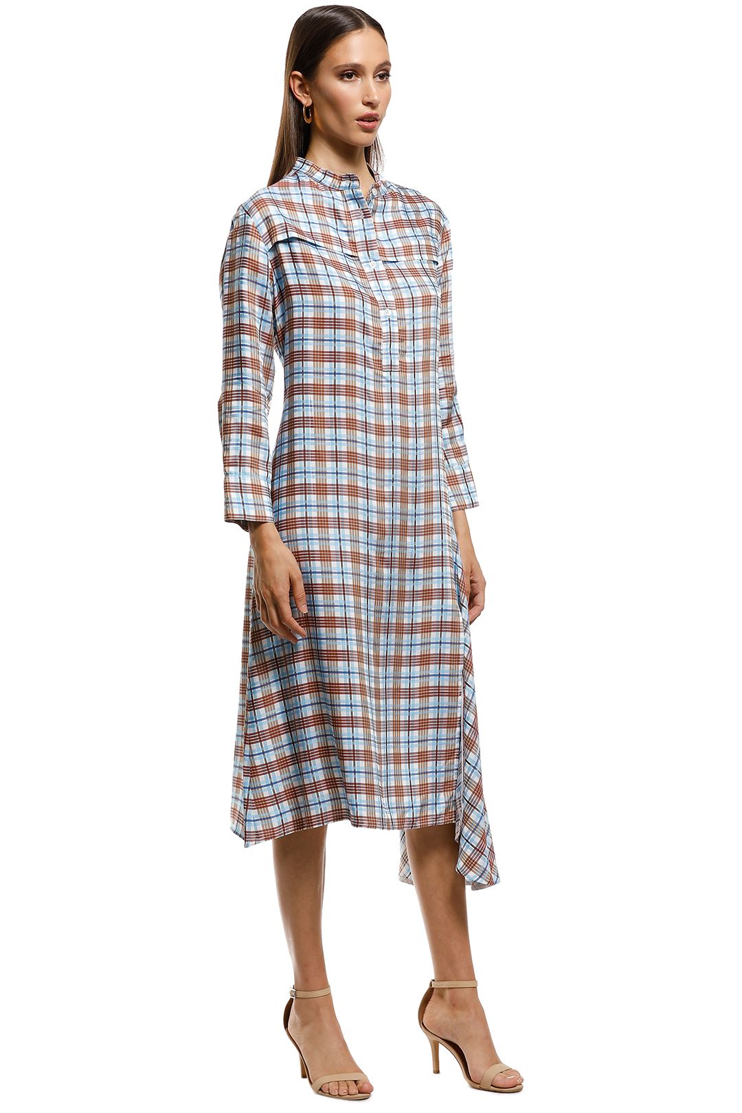 Scanlan theodore gingham dress on sale