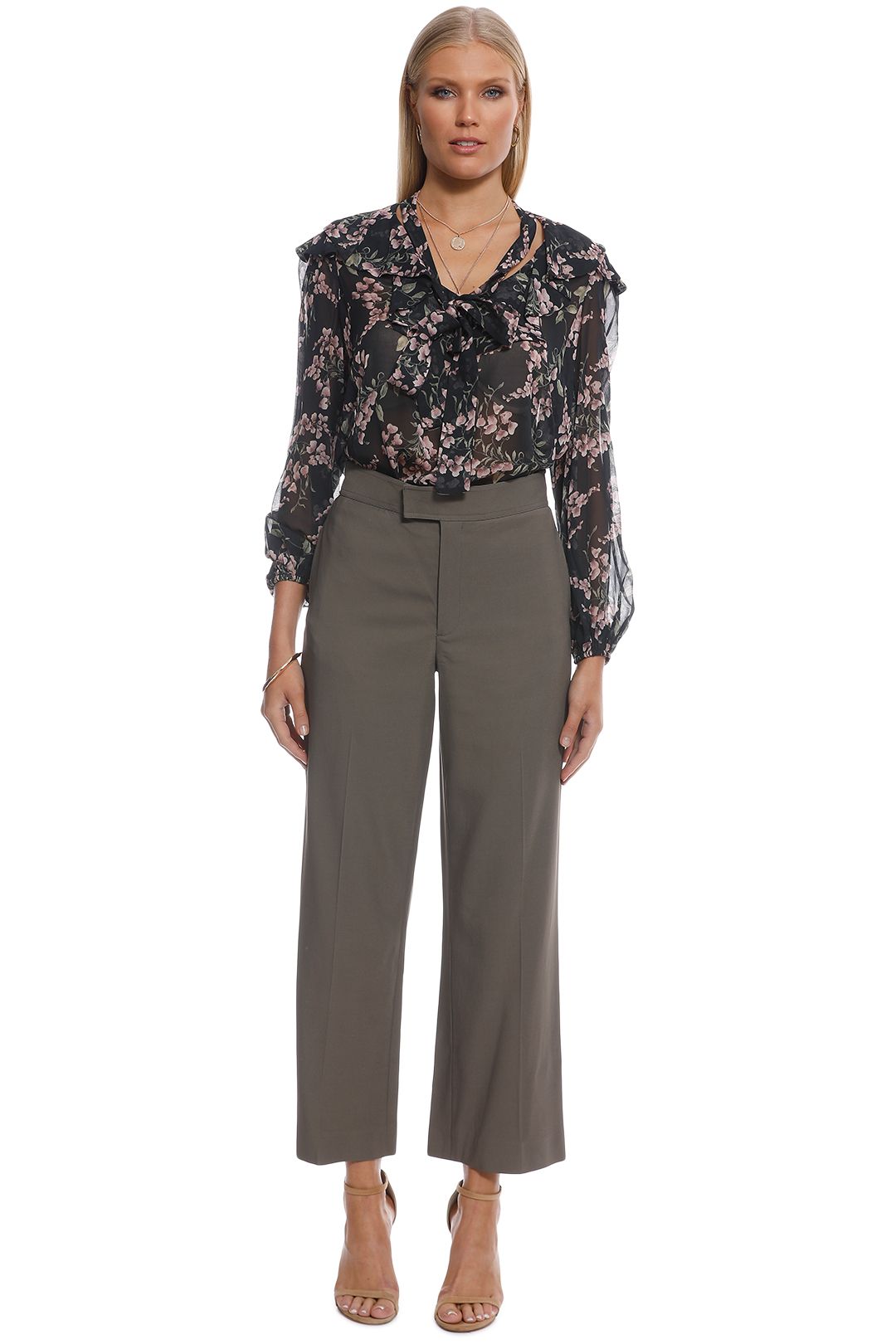 Zimmermann fleeting flounce dress hot sale
