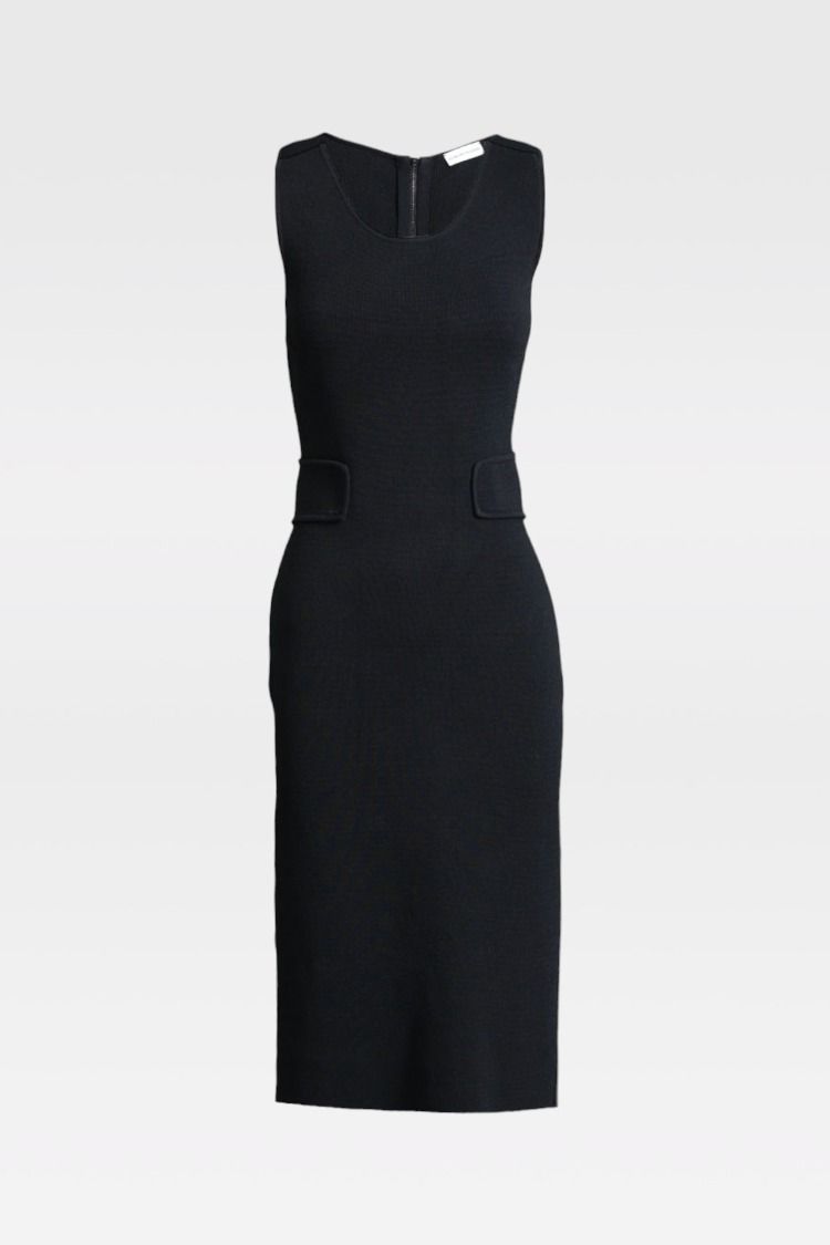 Plain black pencil dress cheap