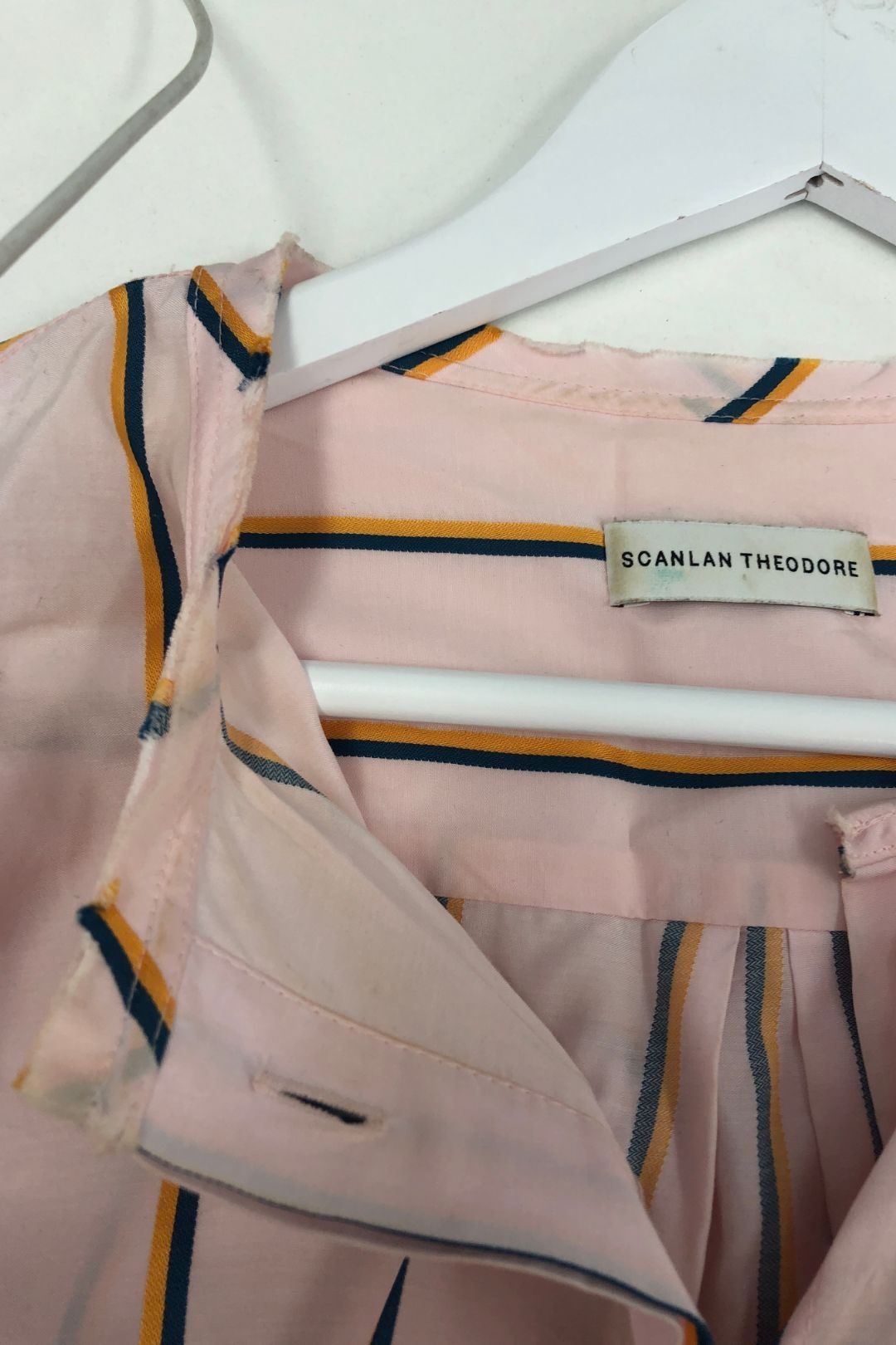 Scanlan Theodore - Button Up Striped Shirt