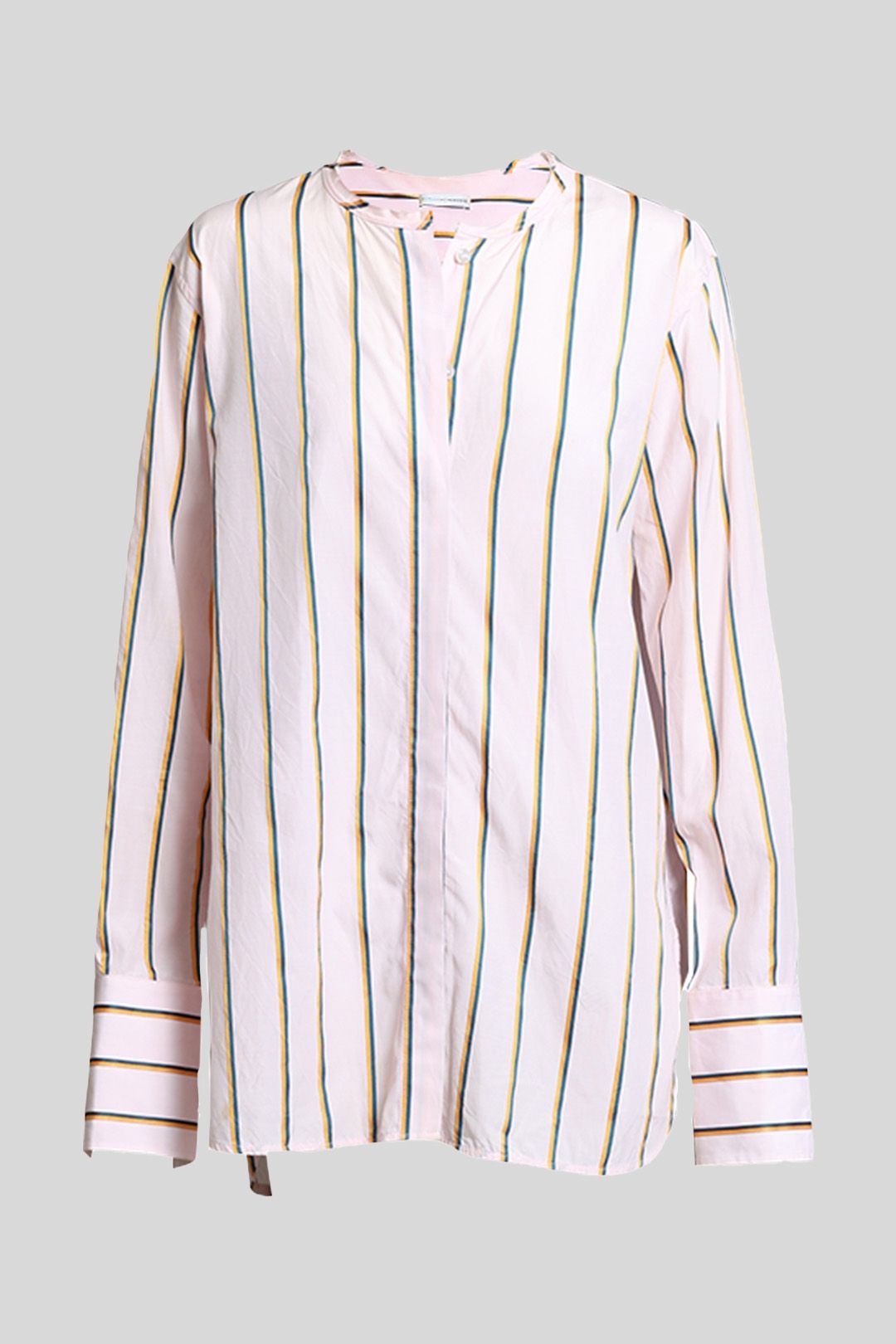 Striped Button Up Long Sleeve Shirt main image 1