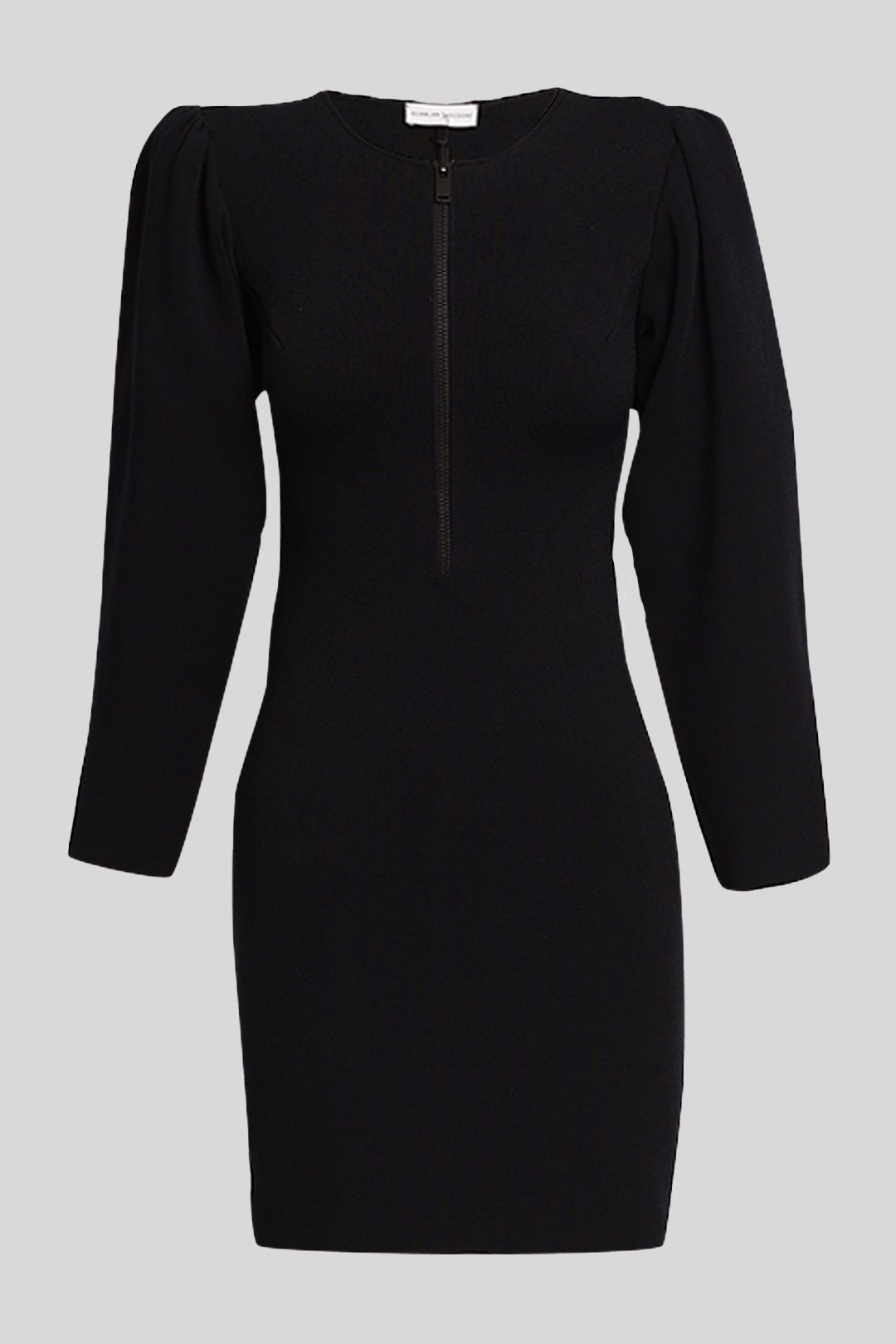 knee length dresses for ladies Scanlan Theodore - Crepe Knit Peplum Strapless Dress main image 0