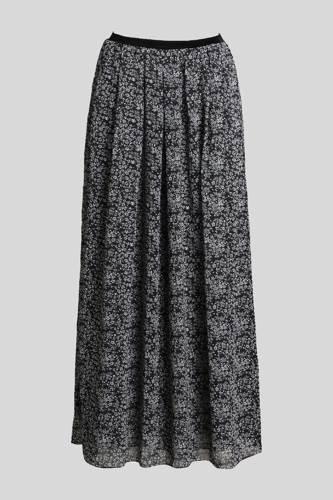 Scotch & Soda - Dark Floral Maxi Skirt