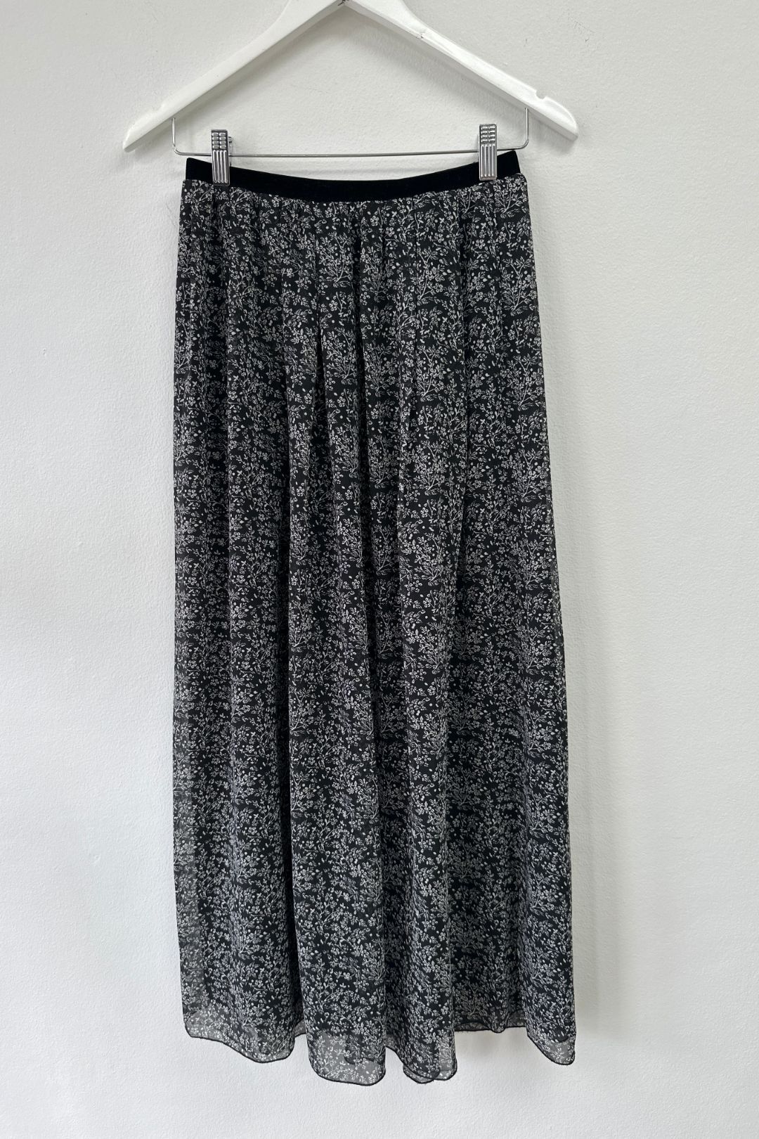 Scotch & Soda - Dark Floral Maxi Skirt
