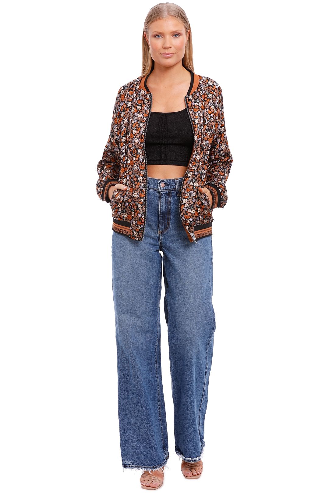Scotch and soda bomber jacket womens sale