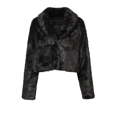 Unreal Fur - Short and Sweet Jacket - Black