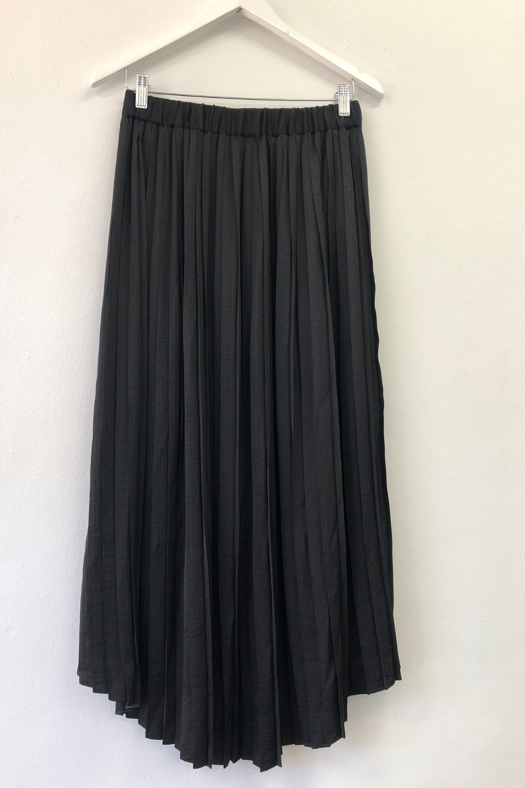 Seed Heritage - Black Pleat Midi Skirt
