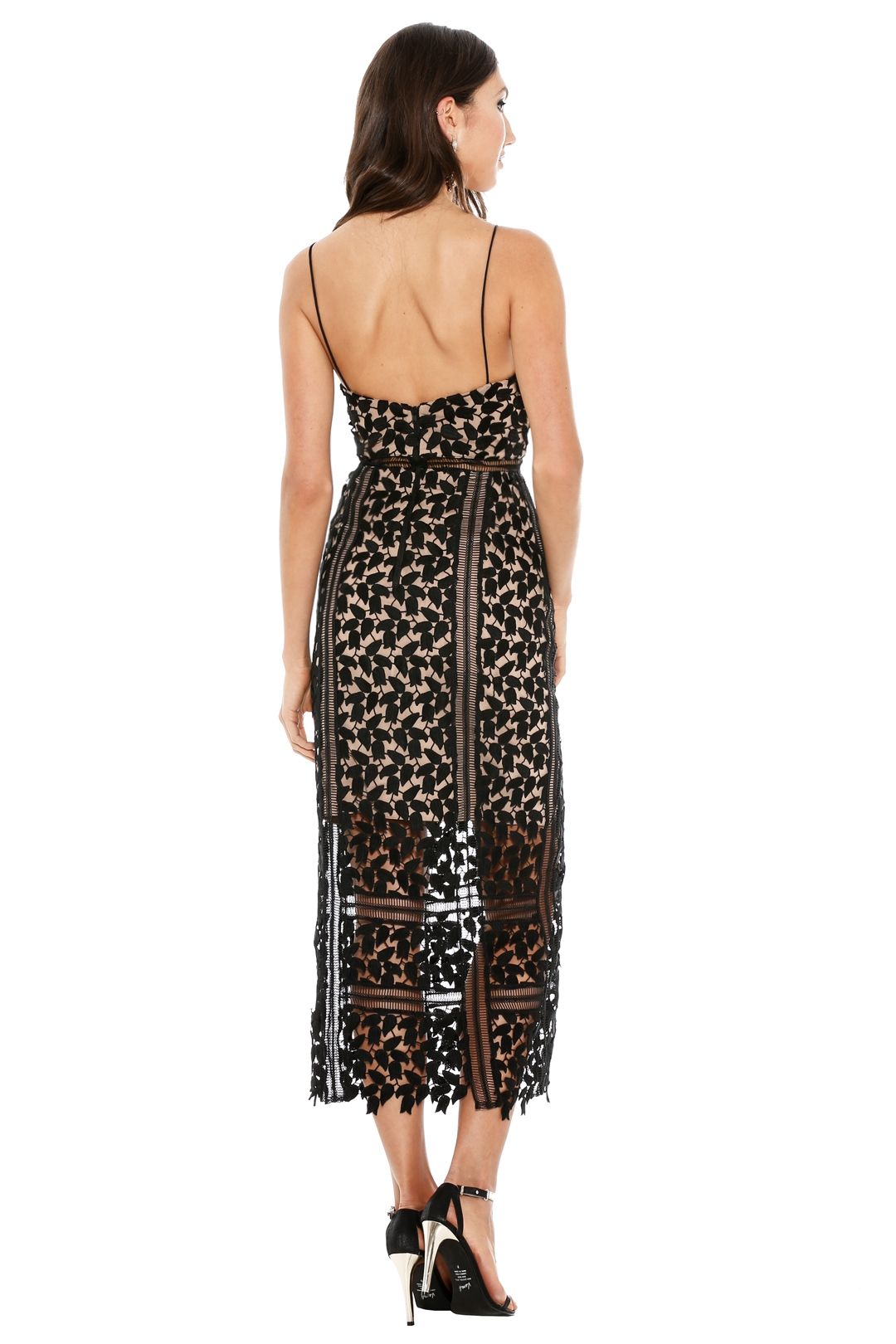 Arabella Midi Dress by Self Portrait for Hire GlamCorner