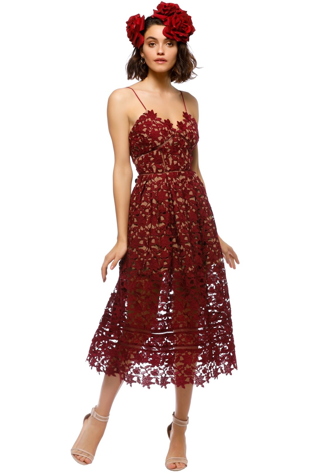 Beautiful maroon dresses shop