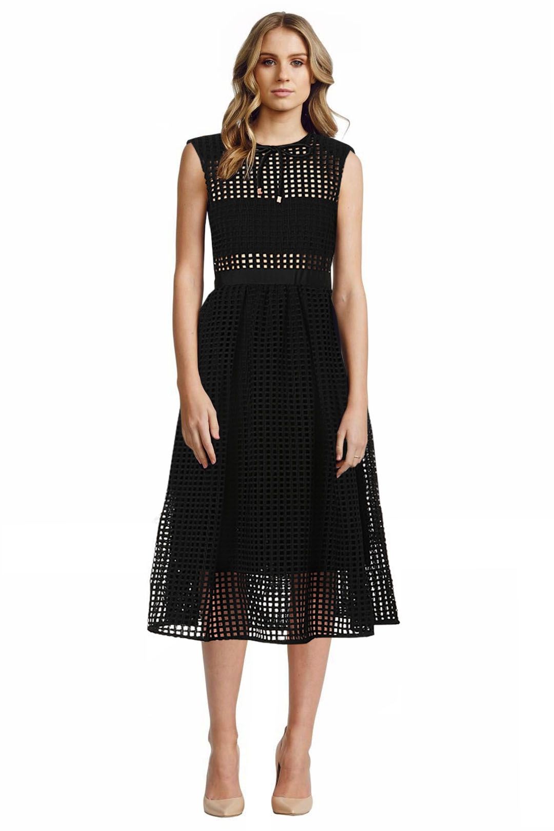 Faith dress guipure black hot sale