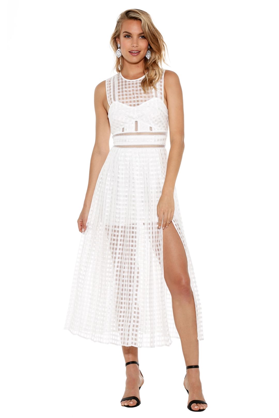 knee length dresses for ladies Floral Short Sleeve Midi Dress