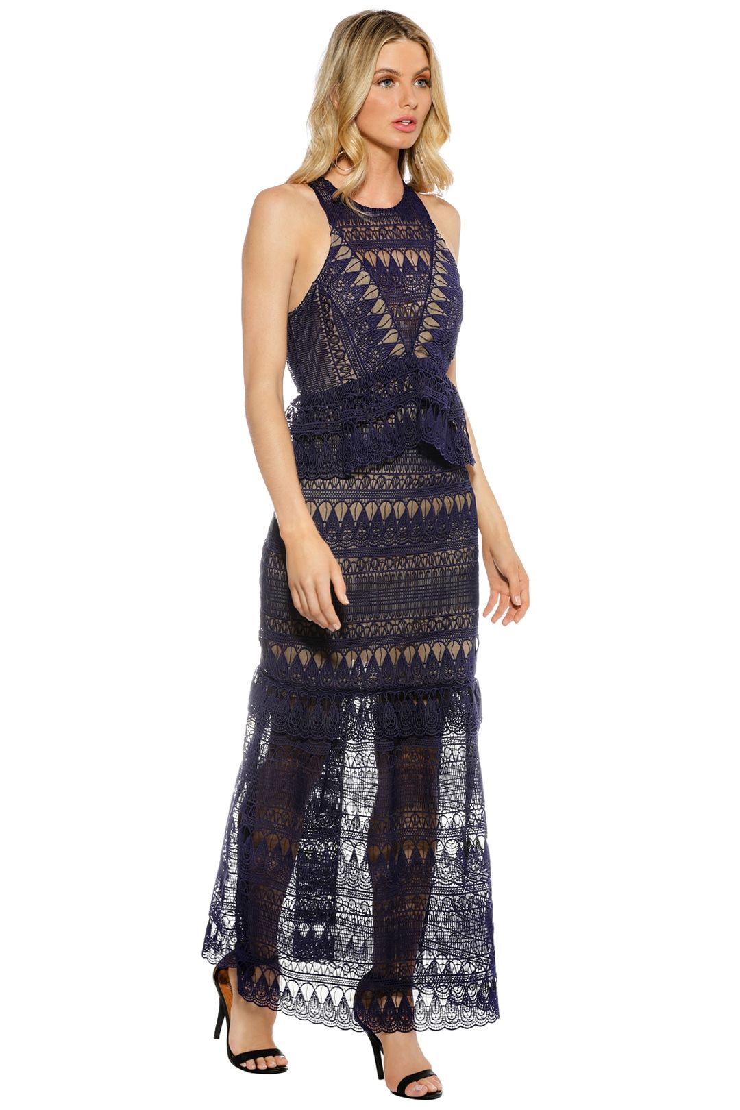 Self portrait teardrop dress top