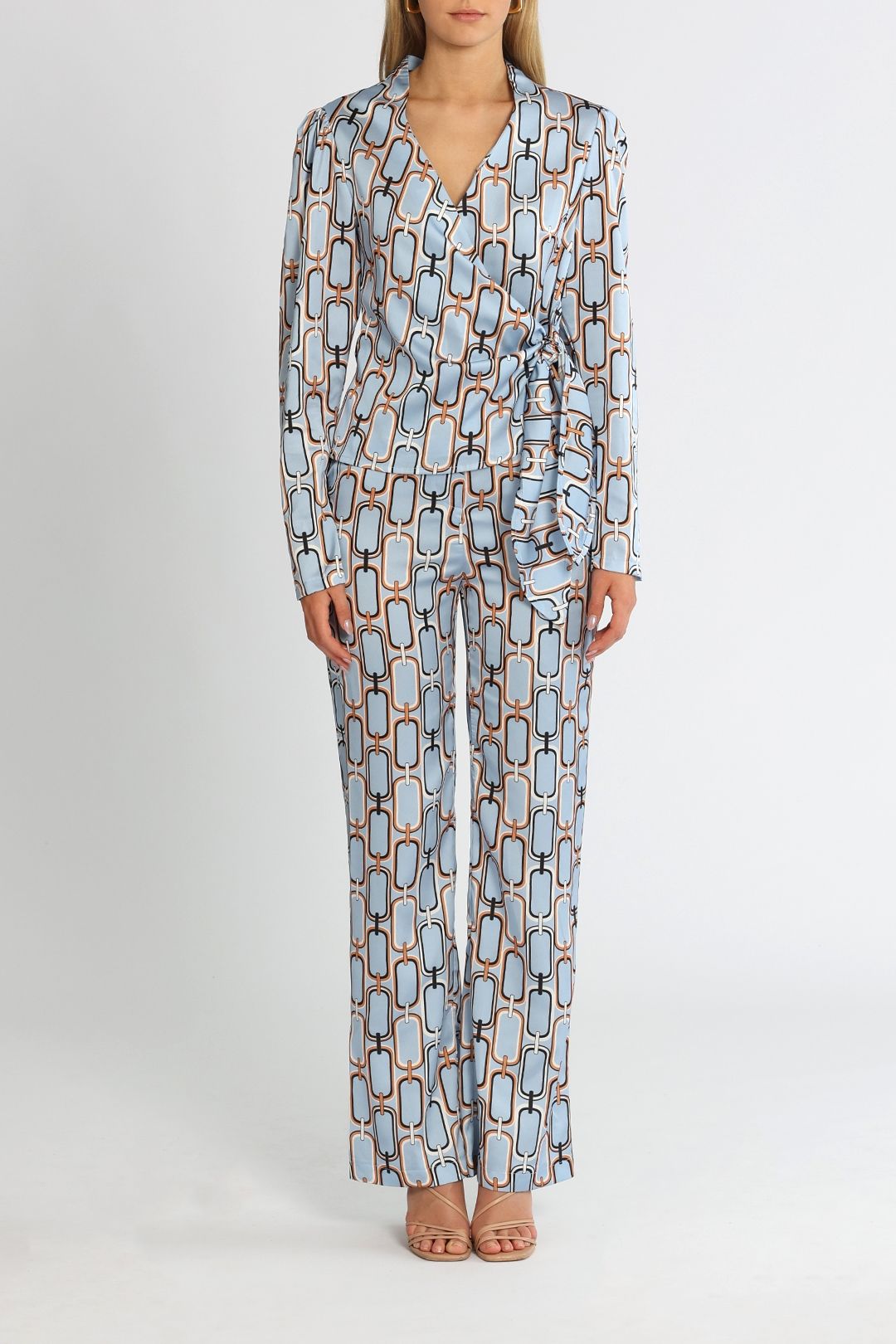 Setre Annabelle Shirt and Pant Baby Blue 