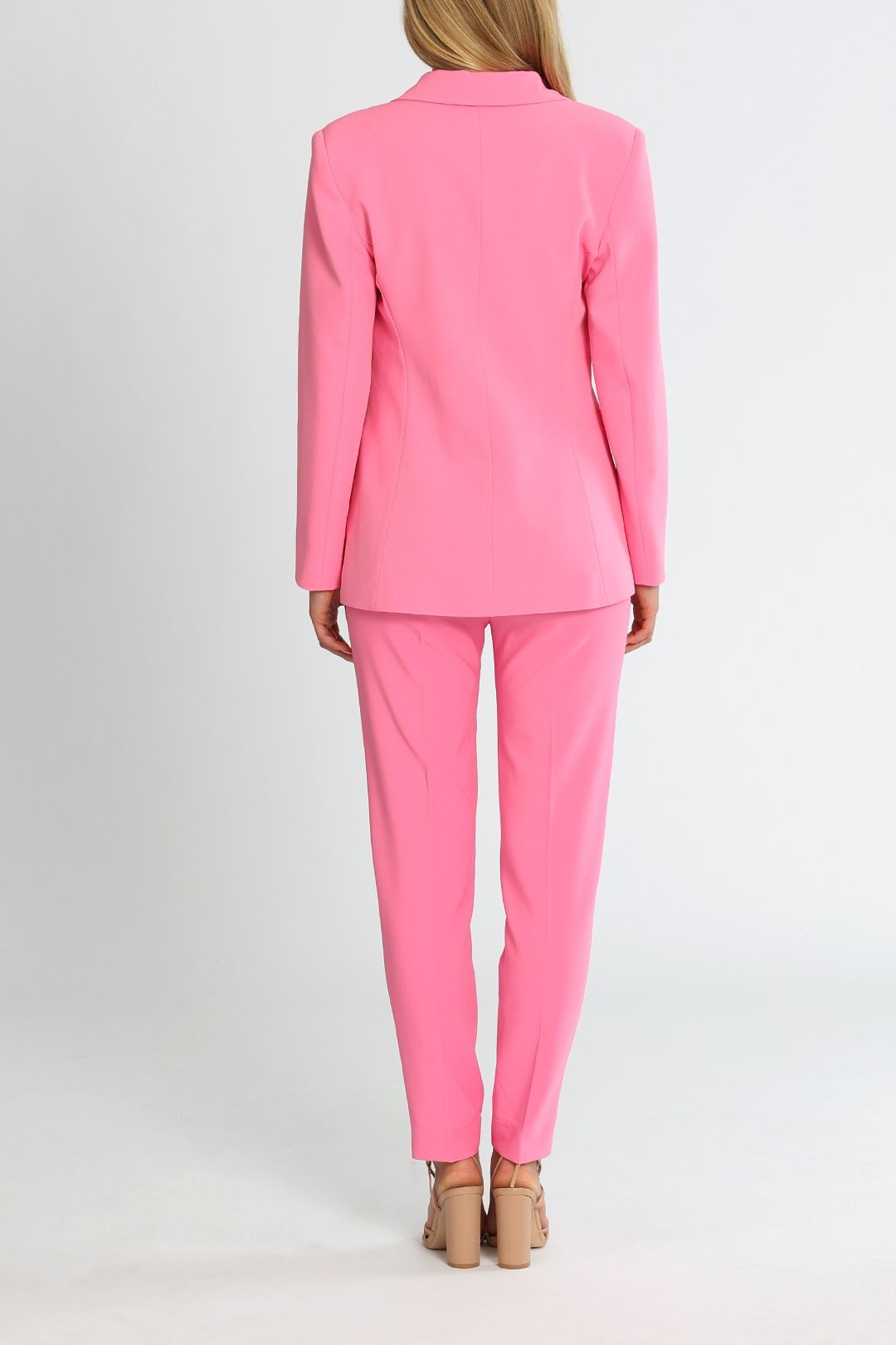 Fuschia pink blazer jacket sales