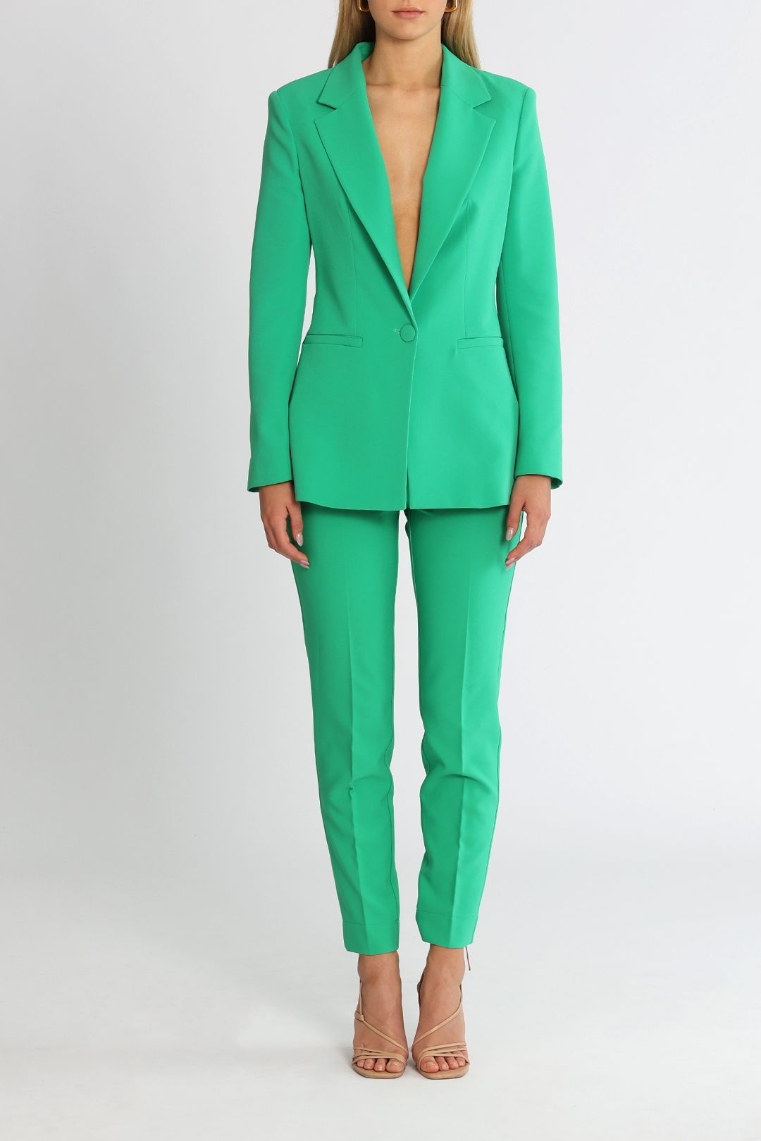 Setre Jasmine Suit Jacket and Pants Green 