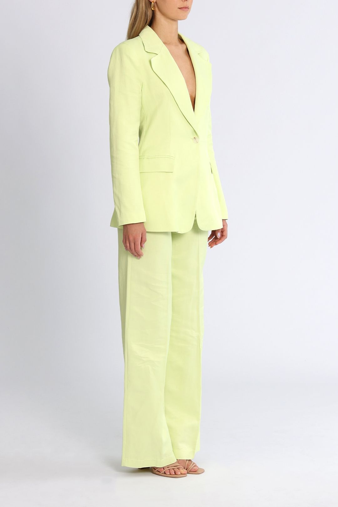 Setre Priscilla Suit Jacket and Pant Lime Green