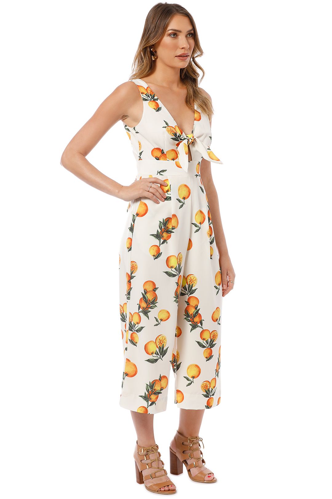 Sheike - Clementine Jumpsuit - Print - Side