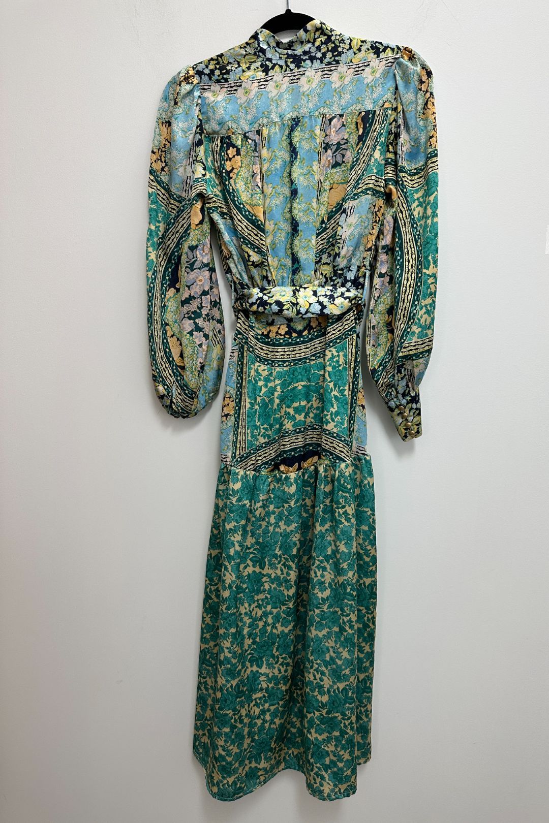 Buy Georgia Midi Shirt Dress in Green | Sheike | GlamCorner