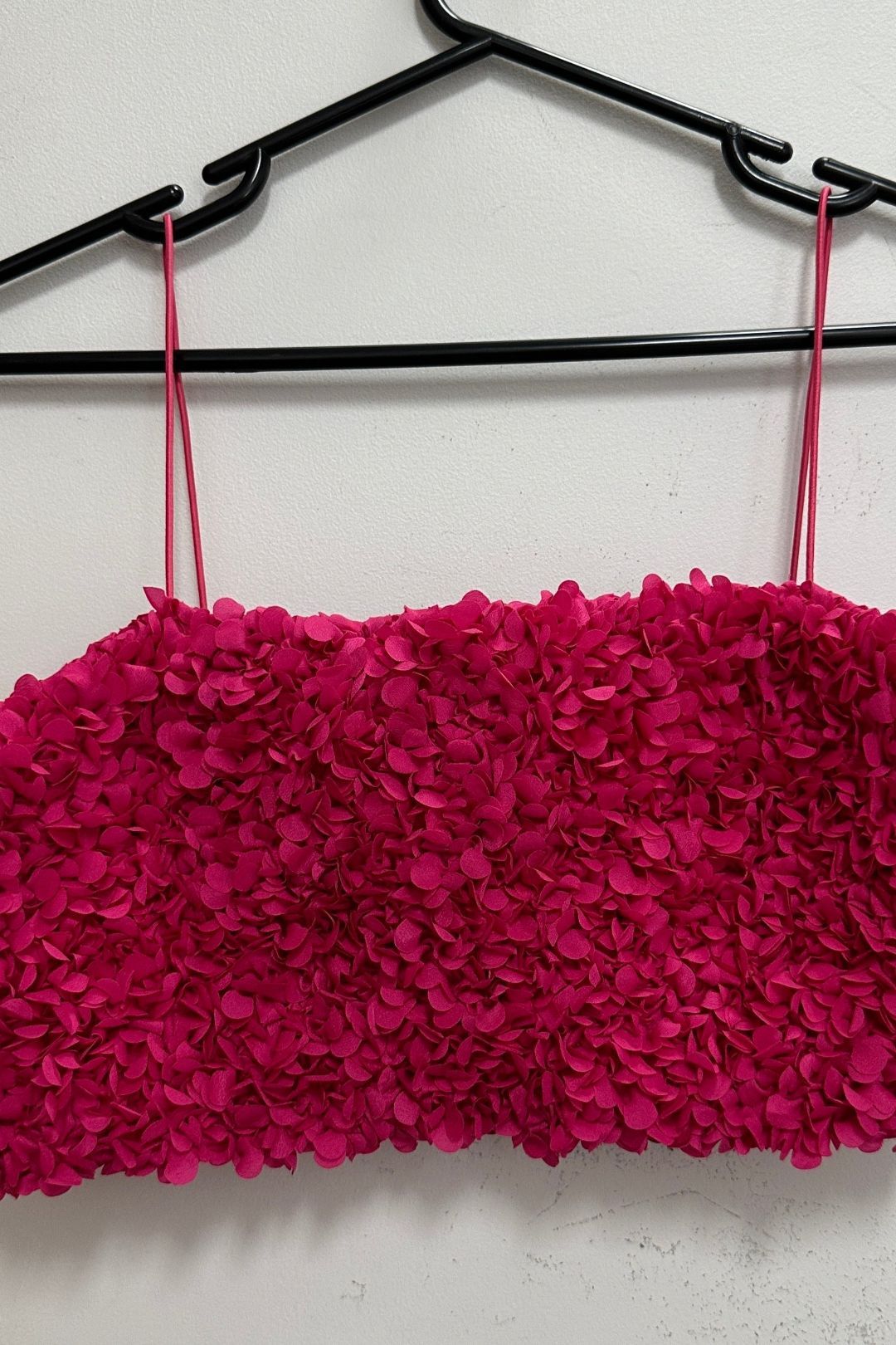Sheike Bouquet Crop Top in Pink