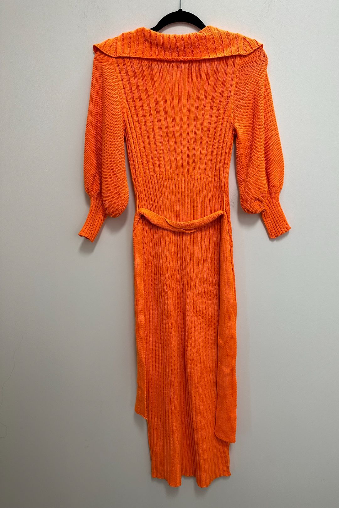 Buy Lillian Knit Midi Dress in Orange | Sheike | GlamCorner