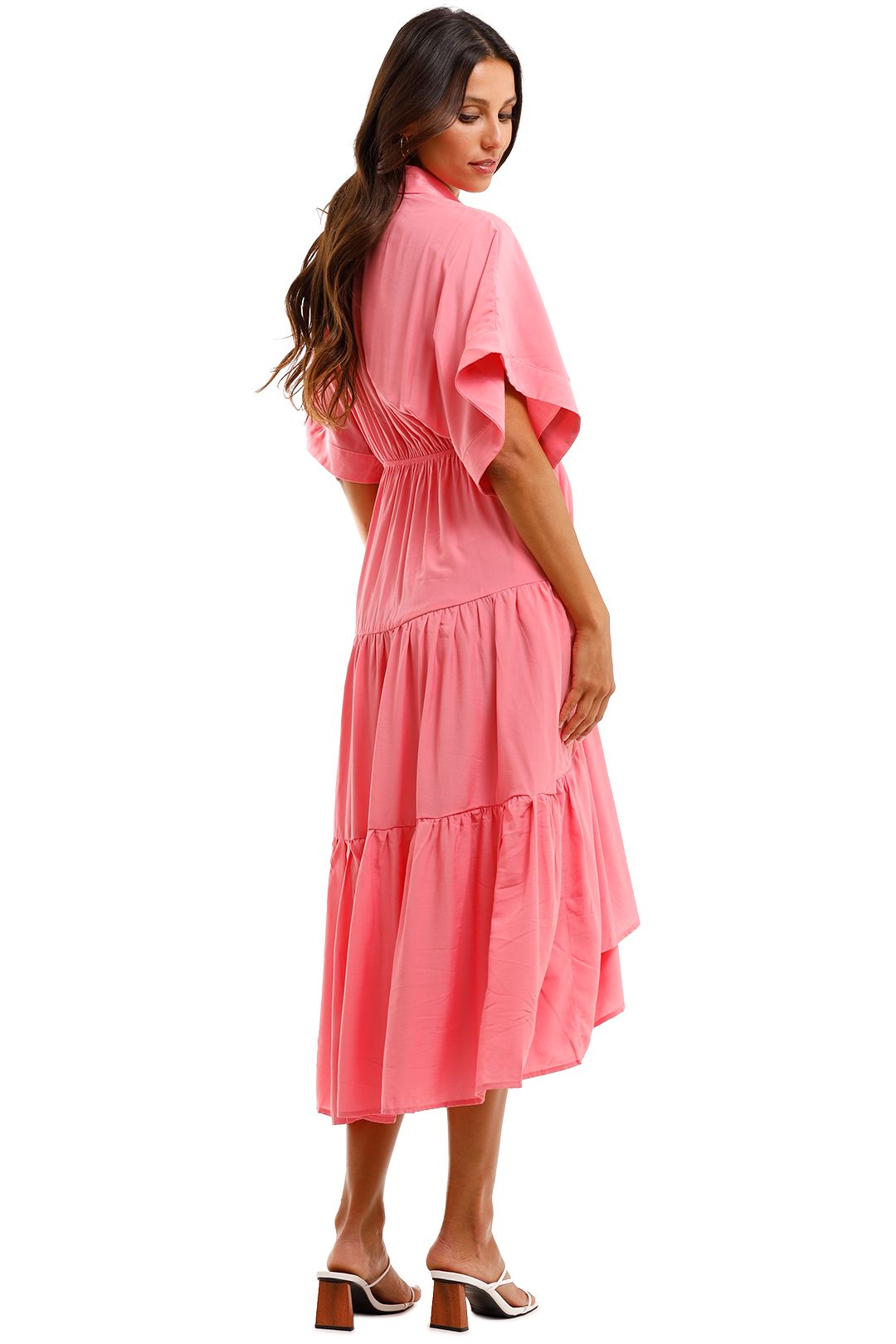 Hire Sundays Dress in Pink Sheike GlamCorner