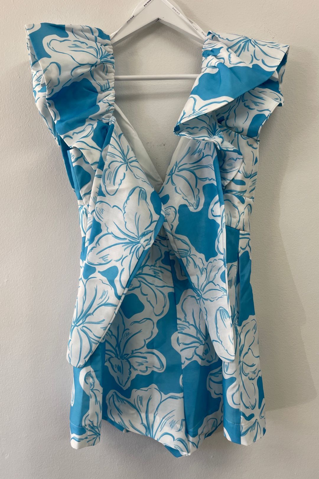 Sheike top floral playsuit