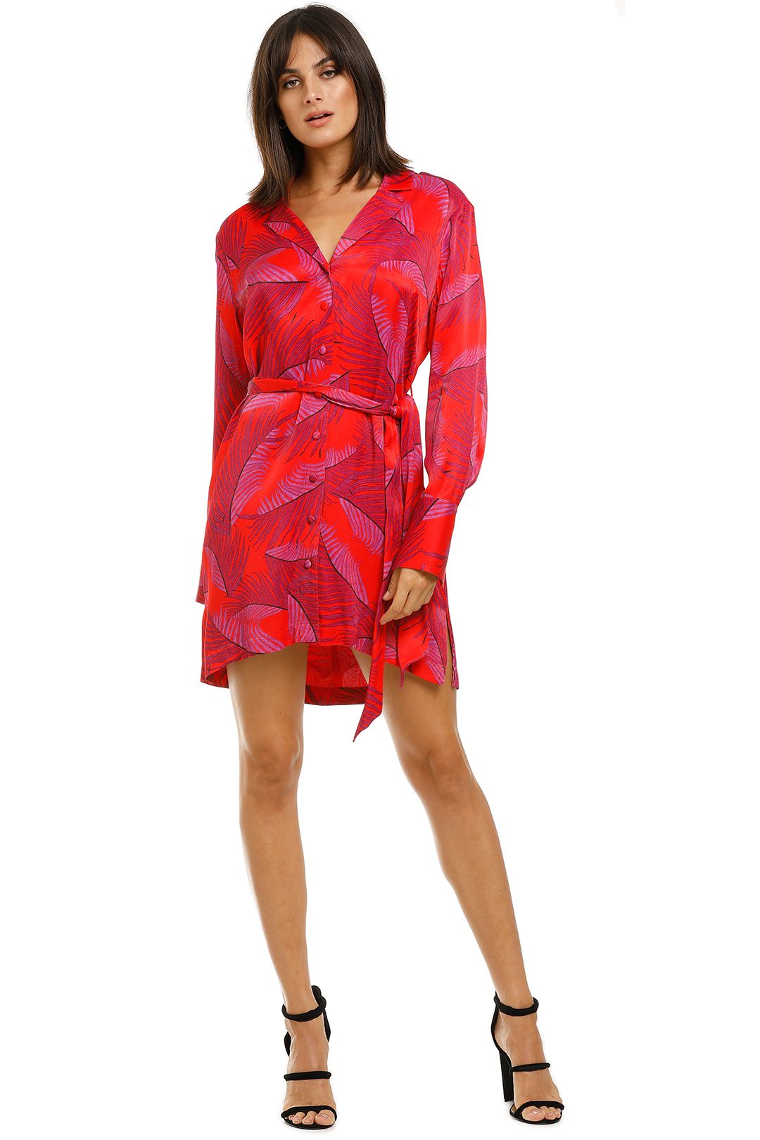 Shona-Joy-Phoenix-Shirt-Dress-Front