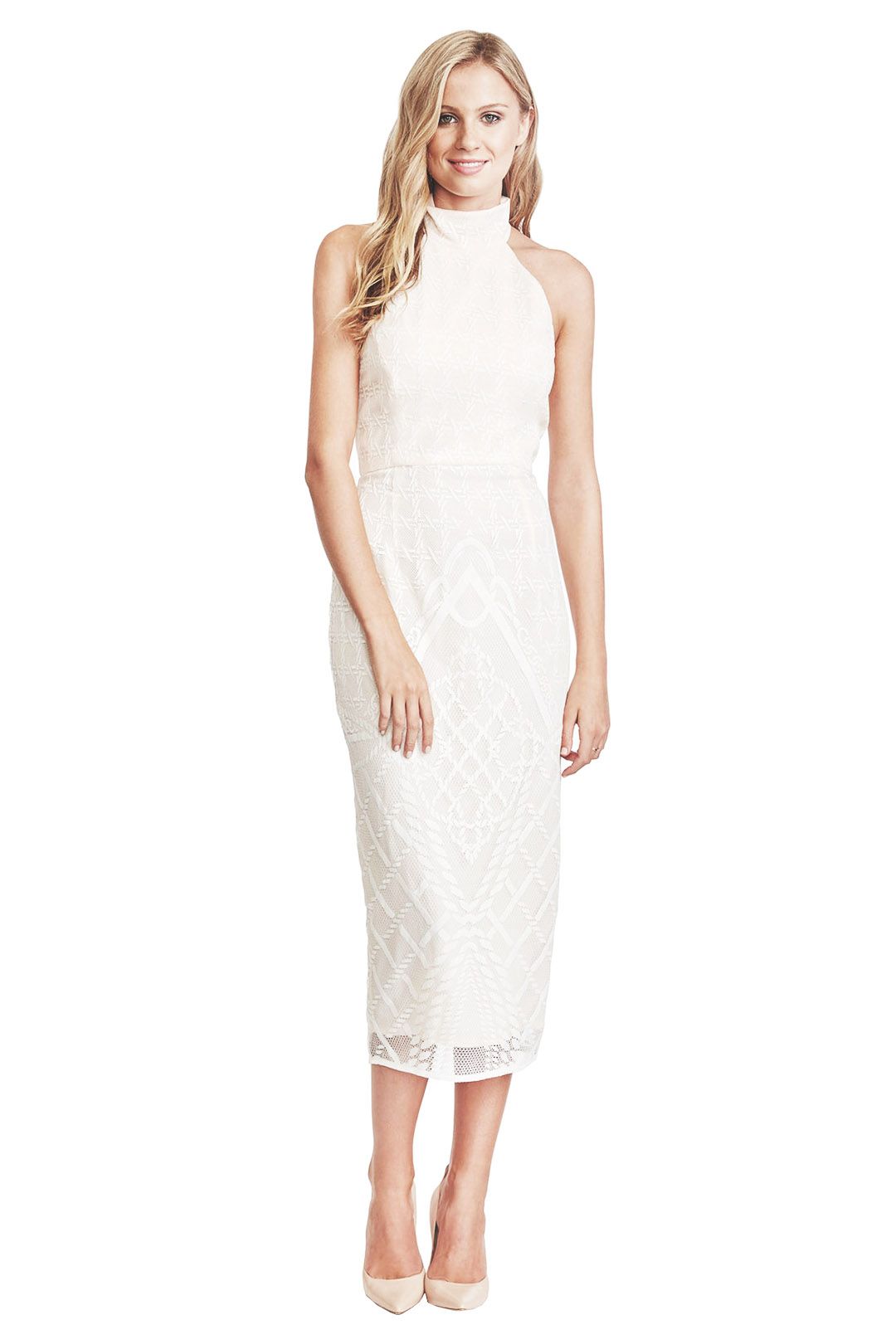 Maddalena High Neck Midi Dress by Shona Joy for Hire