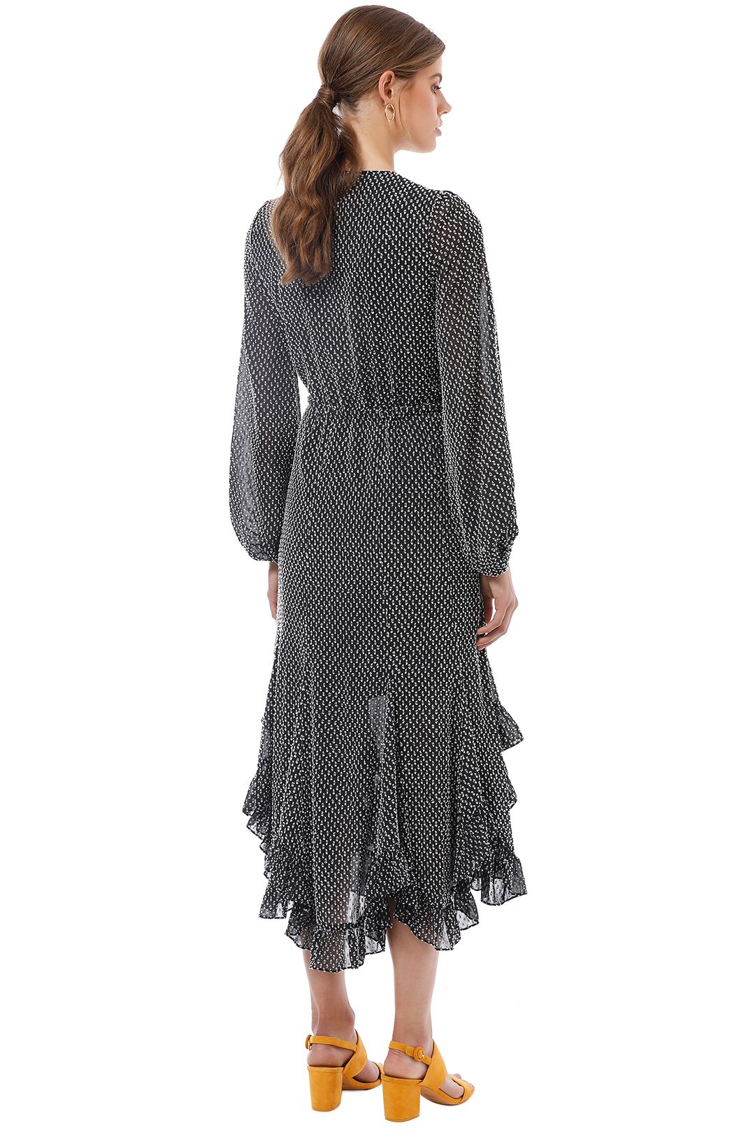 Salinger Godet Drawstring Midi Dress by Shona Joy for Rent